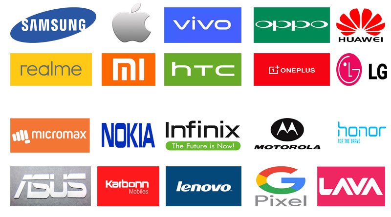 Top Mobile Brands in India